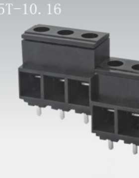 KF135T 螺钉式PCB接线端子接插件绿色黑色大电流端子