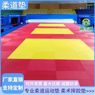 柔道垫子比赛训练空翻耐磨跆拳道搏击散打MMA格斗武术馆摔跤地垫