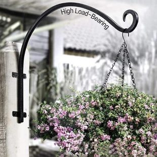 墙壁 铁艺挂钩 吊兰支架 花篮吊钩钩子花钩 花挂架花架 吊篮挂架