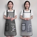 年轻工作服 免洗围裙女家用厨房防水防油餐饮专用做饭围腰2025新款