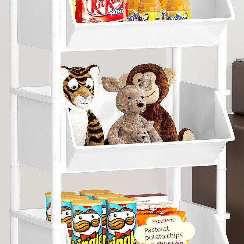 小推车置物架多层收纳架厨房家用客厅零食柜水果蔬菜篮子移动书架,收纳整理,整理架/置物架/收纳架,淘宝优惠券,粉丝福利购,淘宝优惠卷