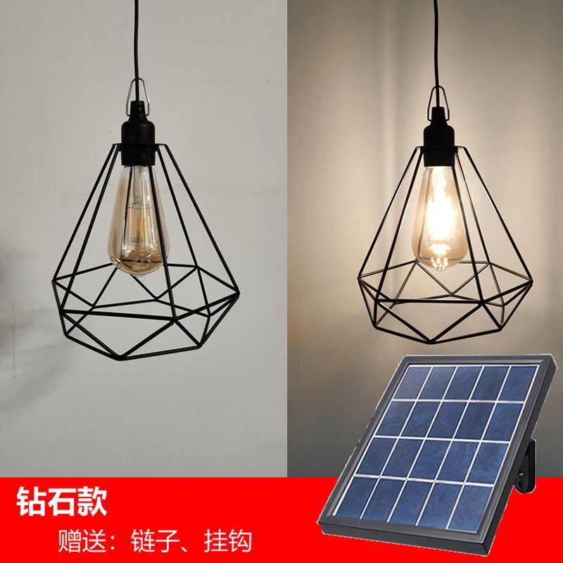 太阳能吊灯别墅户外壁灯庭院改装灯门口欧式铁艺阳台走廊过道灯,家装灯饰光源,户外吊灯,淘宝优惠券,粉丝福利购,淘宝优惠卷