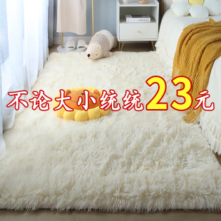 地毯卧室床边毯客厅满铺大面积毛毯地垫家用坐垫房间宿舍ins垫子