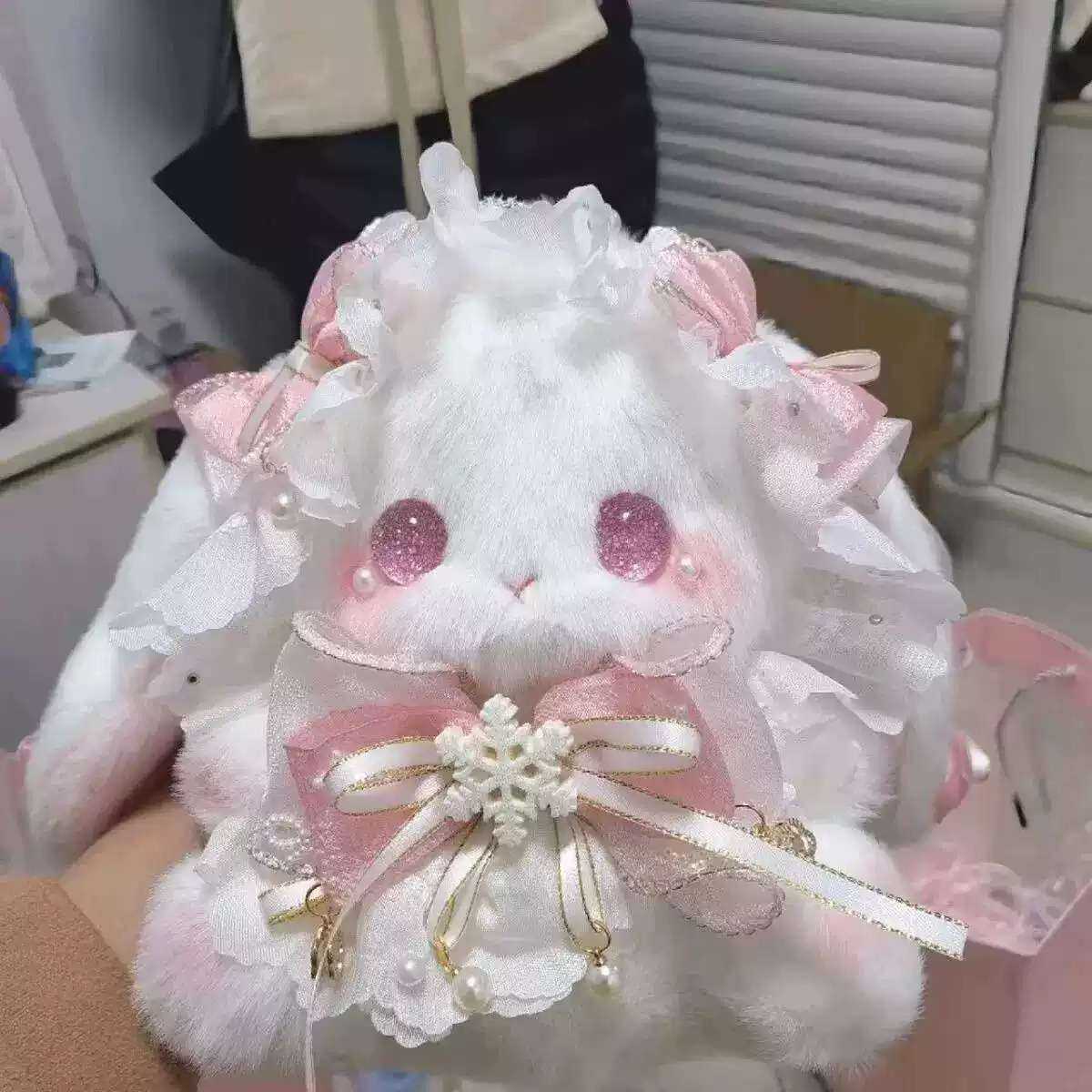 高颜值Ins风洛丽塔垂耳兔背包