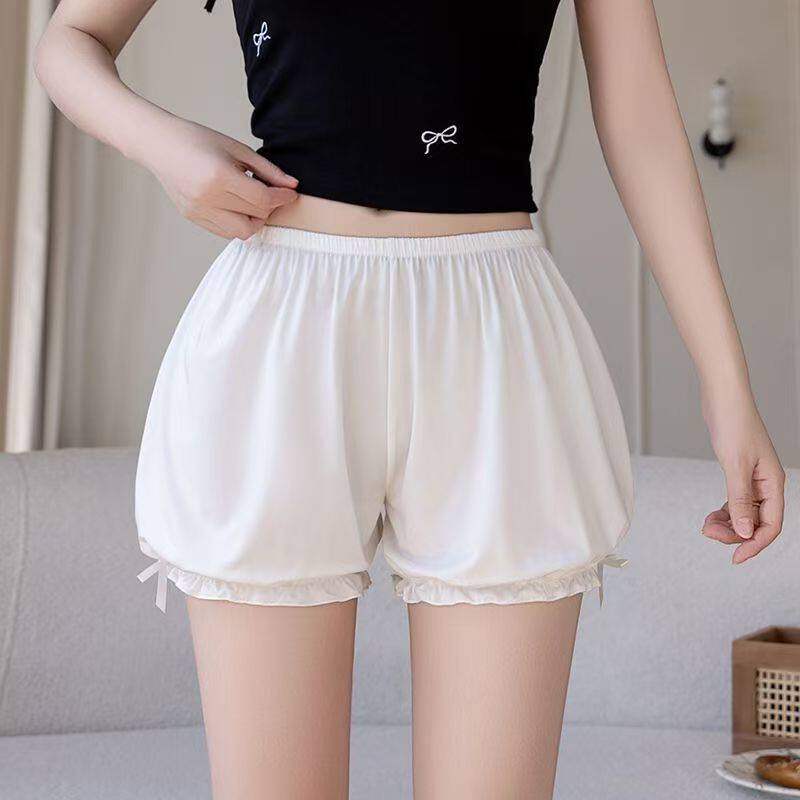 新款jk安全裤防走光女夏季薄款宽松打底裤三分短裤南瓜灯笼保险裤