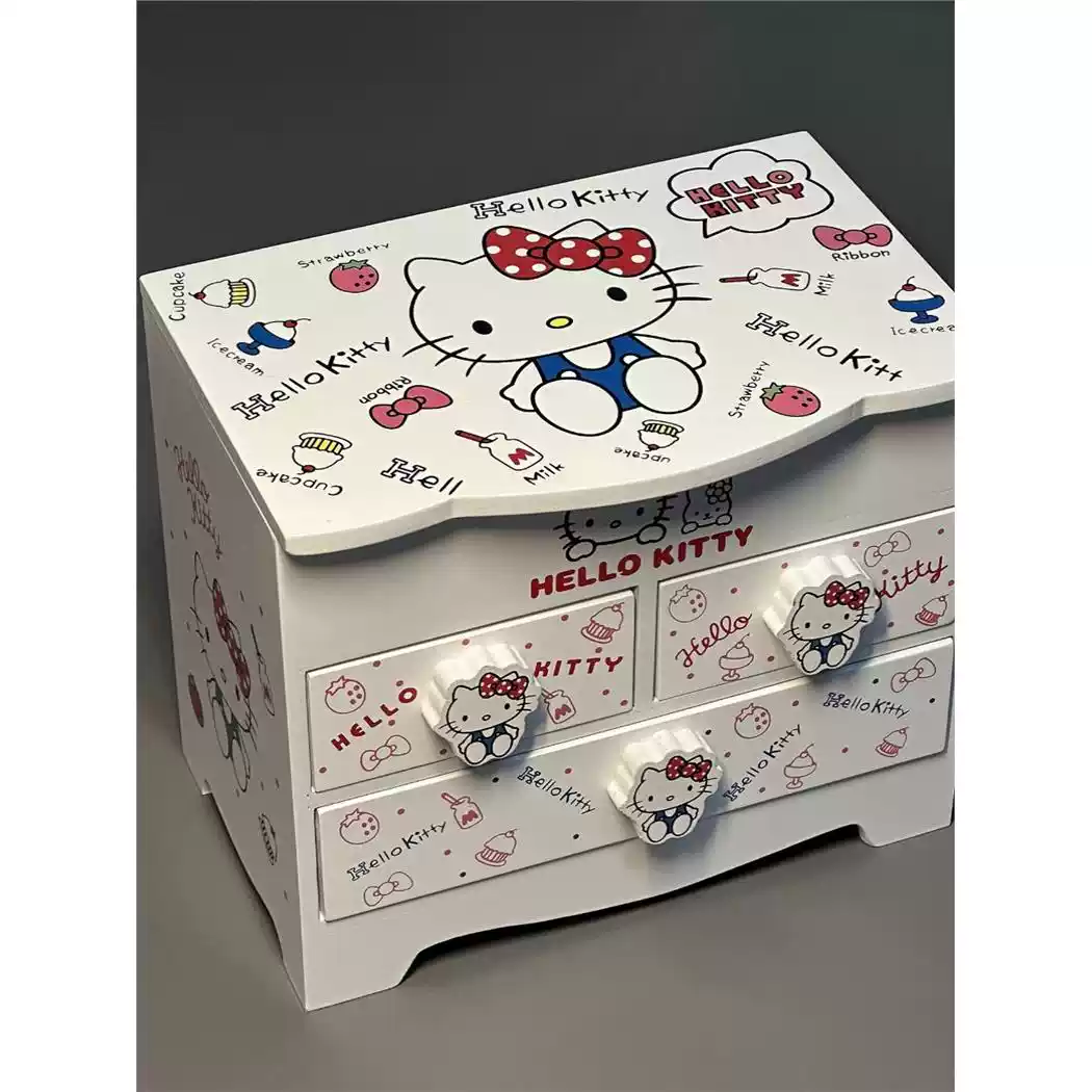 生日礼物hellokitty收纳盒