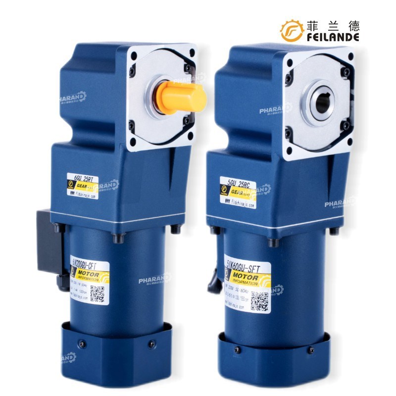 厂家直供 180 200W 交流直角减速电机 FEILANDE 4级齿轮减速电机