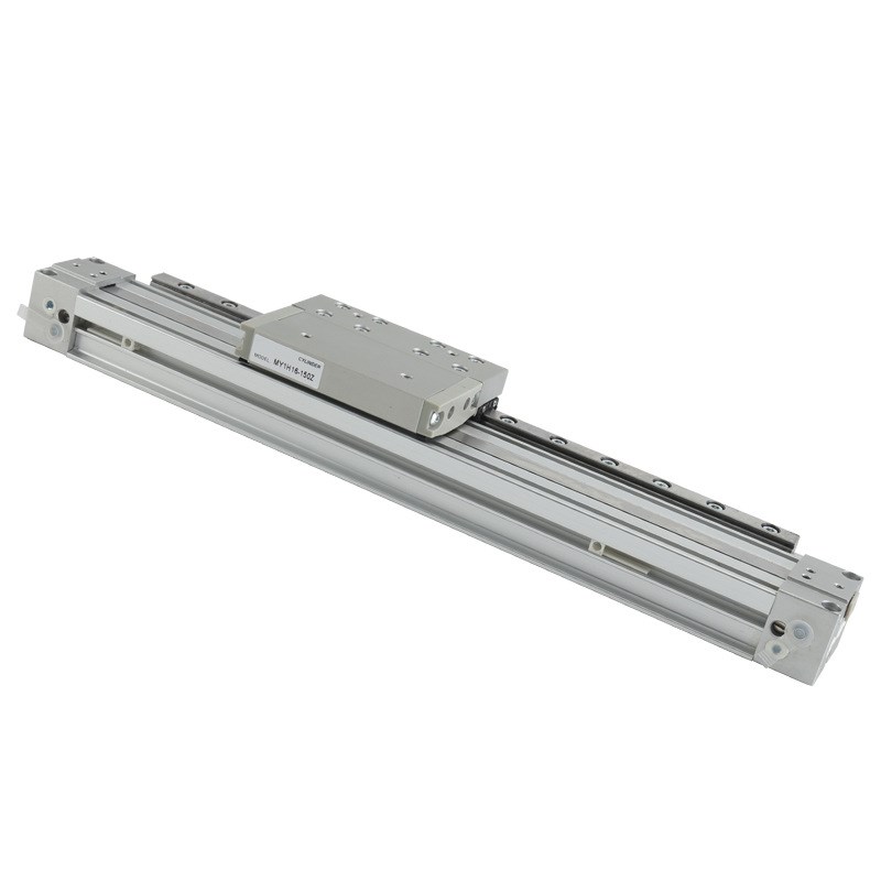 现货SMC型气缸MY1H无杆气缸大推力长行程直线导轨机械式滑台气缸