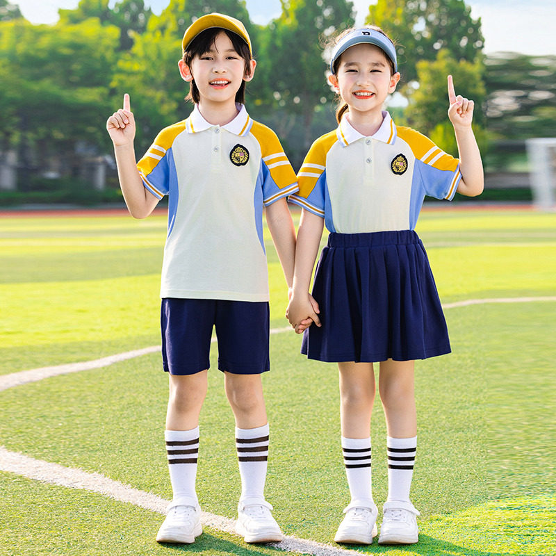 儿童校服套装春夏秋幼儿园园服男女童小学生班服校园风教师工作服