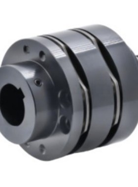 DBL51-D40-d10/d12-e10/e12膜片式联轴器  一端免键另一端键槽孔