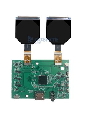2.1寸LCD显示屏1600X1600全视角IPS模块LPM021M528C适用于VR AR屏