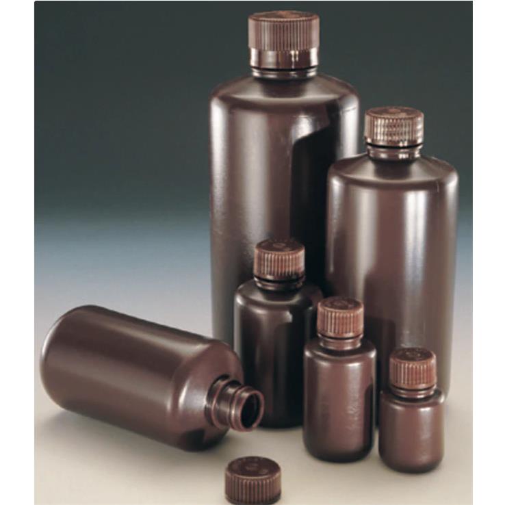 Nalgene耐洁2004-9125 4ml棕色窄口密度聚乙烯HDPE化学发光