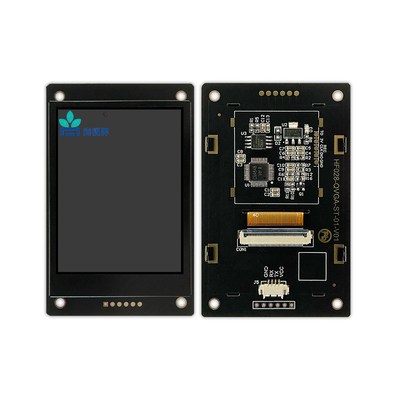 尚视界HF系列UART串口屏工业控制小家电简单编辑零驱动含字库图片