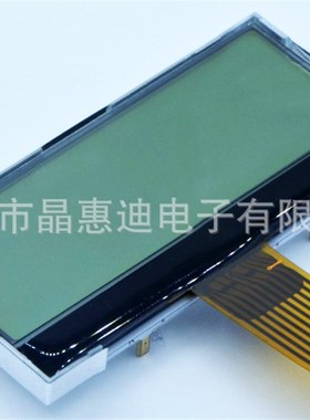 COG 19264液晶模块 LCM黑白屏 2.2寸点阵屏 正显 半透 串口