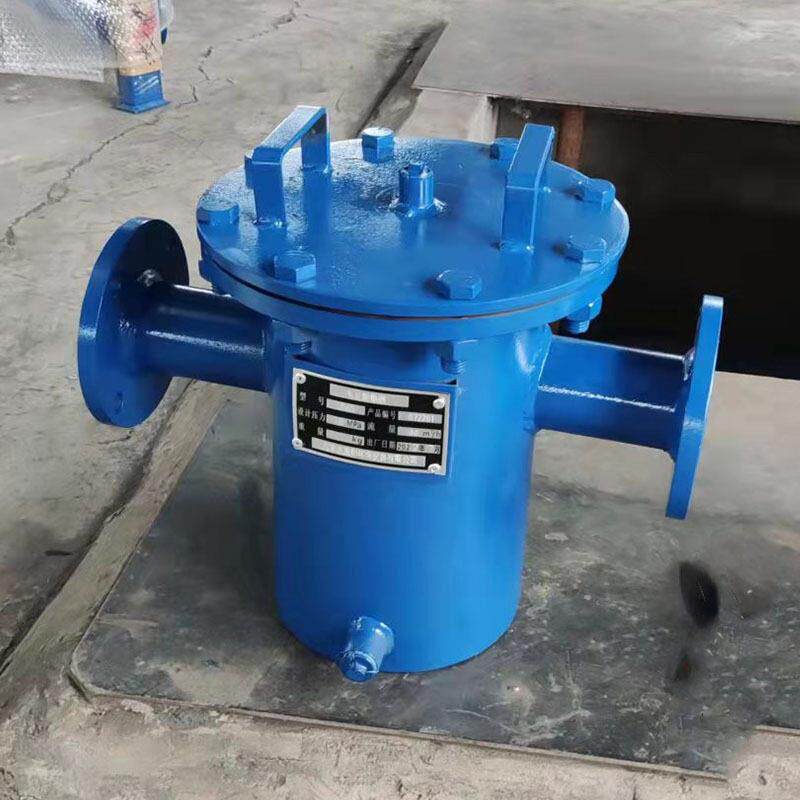 不锈钢篮式过滤器管道除污器浴池毛发收集器工业法兰二次网除污器