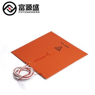 硅胶加热垫 3D打印机配件 600W硅橡胶热床 220V 发热板 200x200mm