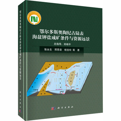 鄂尔多斯奥陶纪古陆表海盆钾盐成矿条件与资源远景9787030807007科学出版社张永生 等 著 著