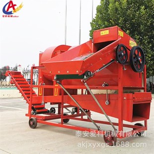 农用花生摘果机自动装袋花生脱果机农用花生秧果分离机出花生机