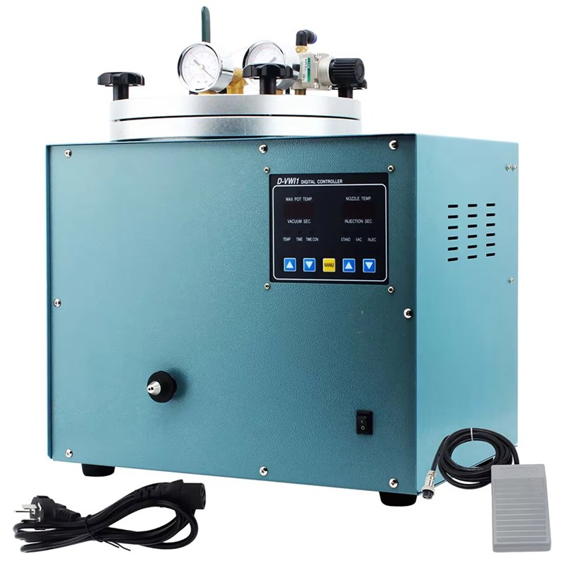数显真空注蜡机 首饰起版自动射蜡机打蜡机Vacuum waxing machine
