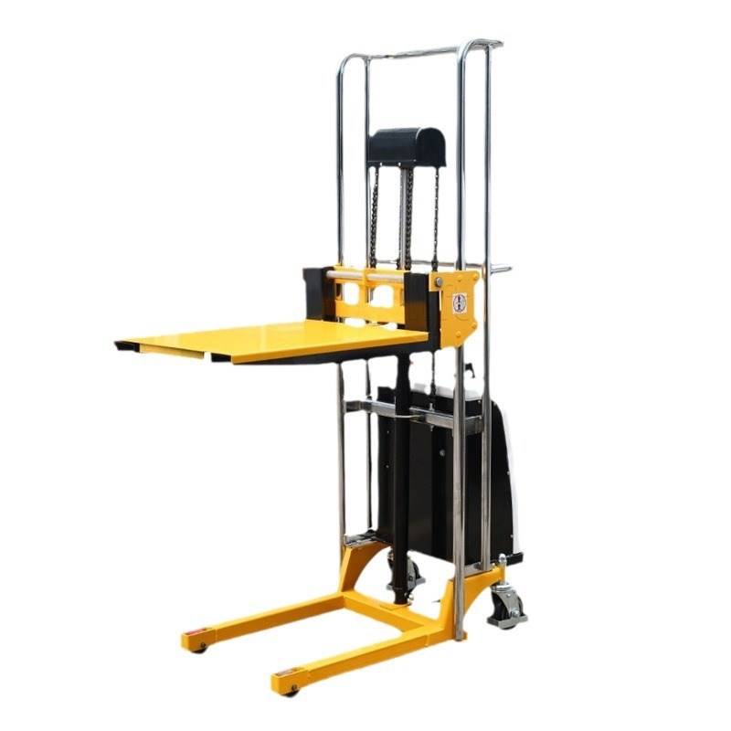 szhoular跨境BDDJS1500轻型堆高车电动叉车轻便型半自动升高车