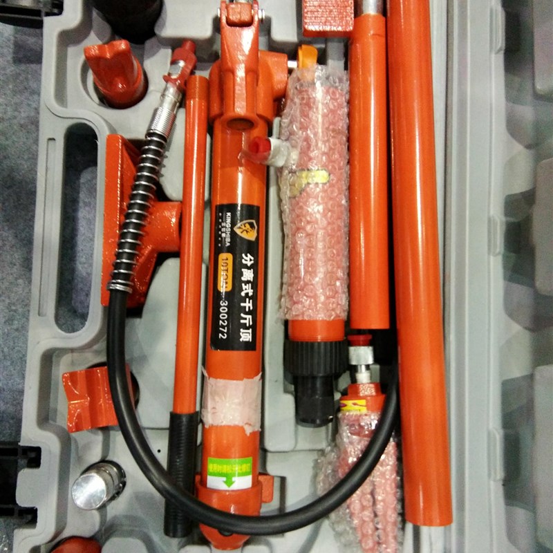 汽车钣金维修10吨分离式液压千斤顶 10T液压分离顶手动钣金千斤顶