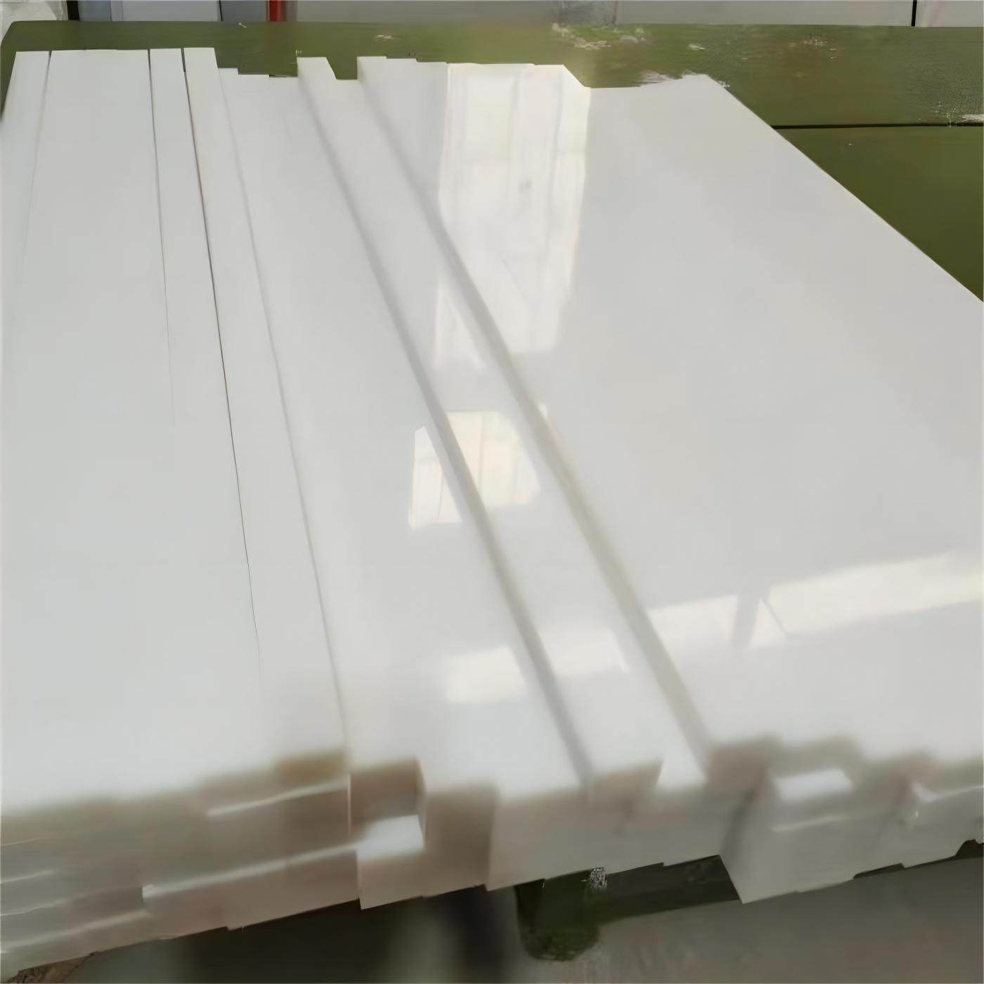 3-100mm厚度蓝绿色MC尼龙板PA6耐磨长条方块圆棒塑料扁条加工定制