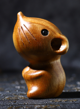 香樟木十二属相全套创意生日小礼品男送女生朋友闺蜜客厅车摆件Q