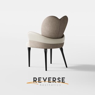 优选逆时针意式轻奢餐椅家用高级感2025新款靠背舒适酒店餐厅餐桌