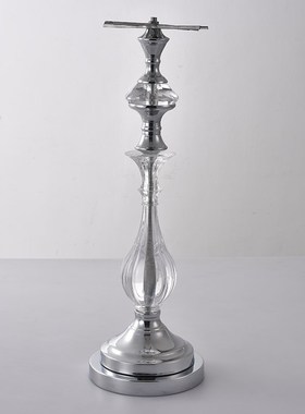 优选新款婚庆道具高档花器水晶桌花架婚礼主桌花路引花架酒店橱窗