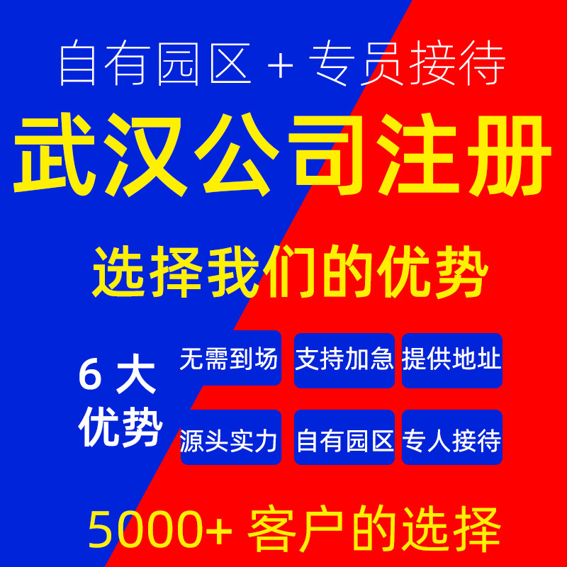 武汉公司注册营业执照办理工商电工商注册