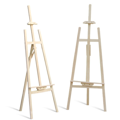 优选数字油画画架初学者大实木落地美术生专用素描写生木质家用支