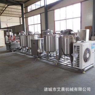 酸奶发酵设备小型乳品巴士杀菌机卧式 牛奶制冷罐鲜奶吧机器