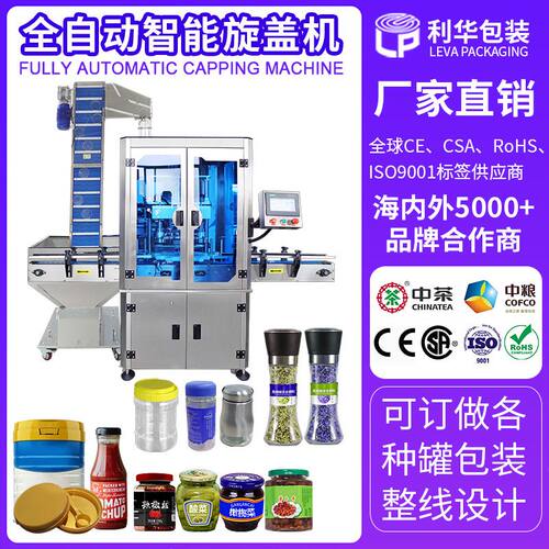Automatic Capping Machine自动锁盖机拧盖机全自动上盖旋盖机