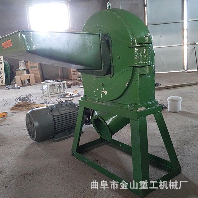 35型玉米碴子破碎机齿爪式五谷杂粮打粉机饲料加工玉米粉碎机