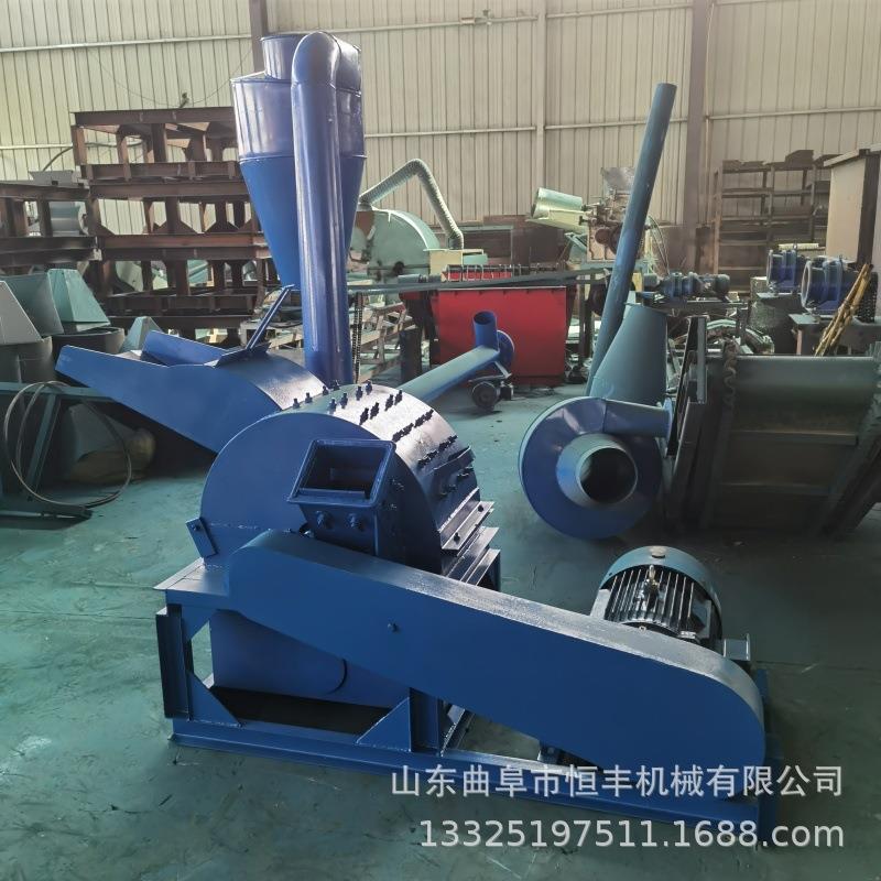 松针杂木块树皮杨木木屑机移动树枝木屑锯末粉碎机树根粉碎机