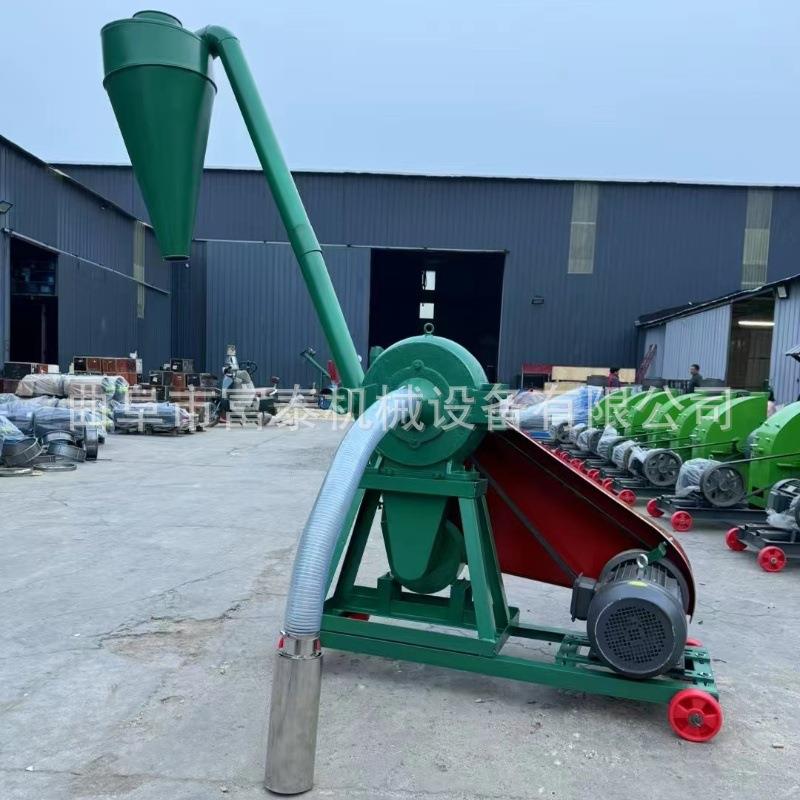 玉米大米豆粕粉碎机干湿两用齿盘磨粉机食品化工中药材研磨机