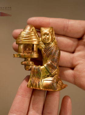 河北博物院文创 长信宫灯仿古版文创冰箱贴 创意旅游纪念品 磁贴