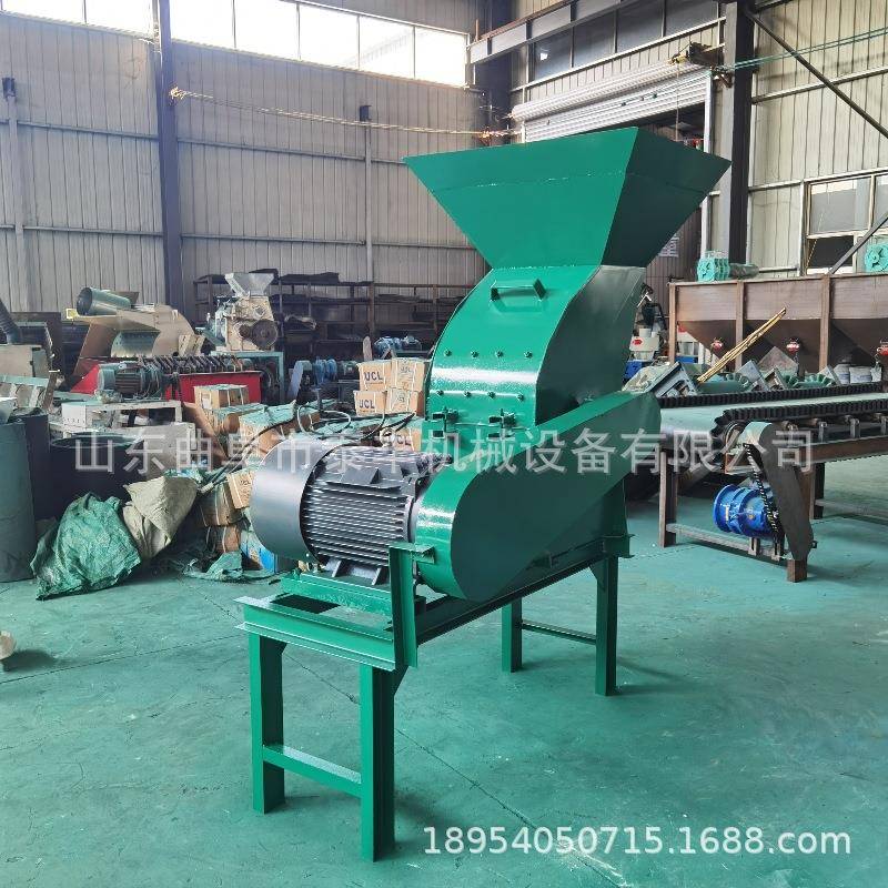 养鹅冻粘玉米粉碎机三相电农作物秸秆粉碎机三七海螺壳粉碎机