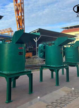 久誉机械600型无筛底立式粉土机干湿料结块打散机厂家带齿刀片