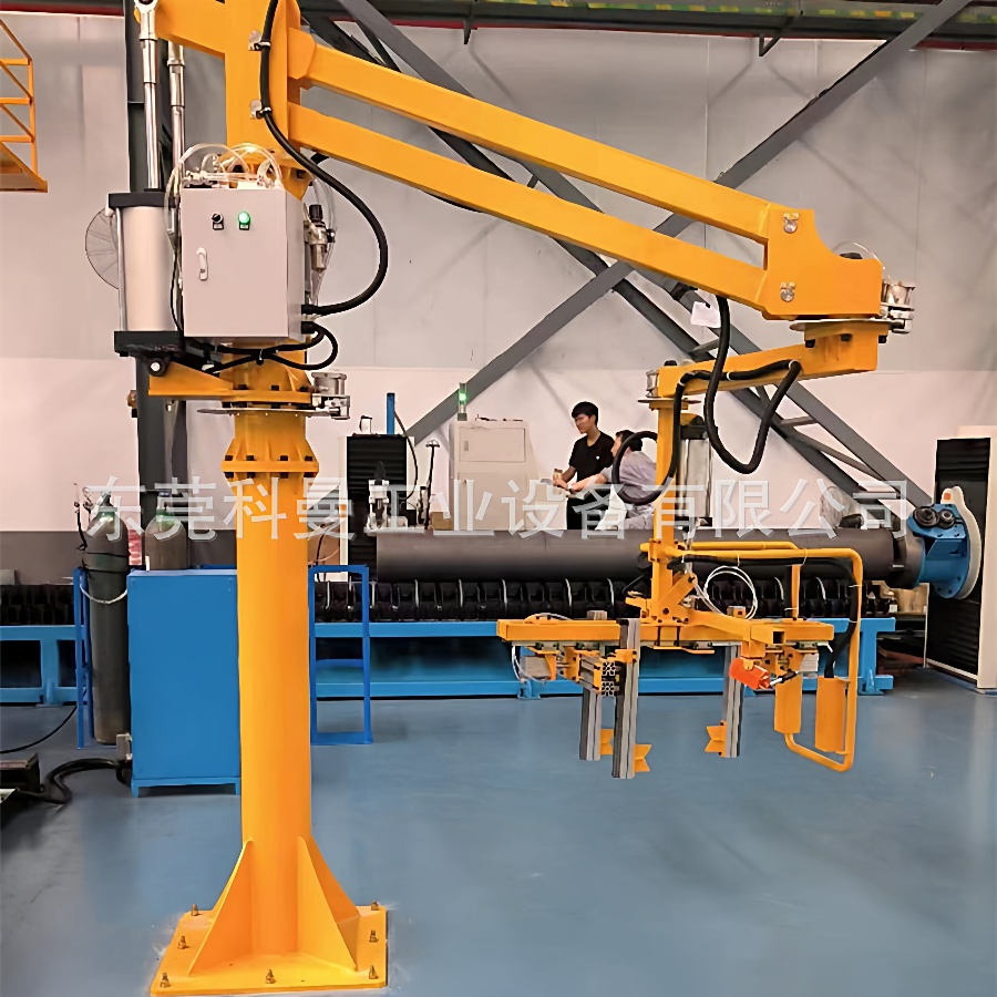 助力臂机械手夹取搬运电器机箱壳气控可翻转旋转机械臂