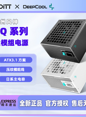 九州风神PQ650/750/850/1000/1200P G 金牌/白金牌ATX3.1电脑电源