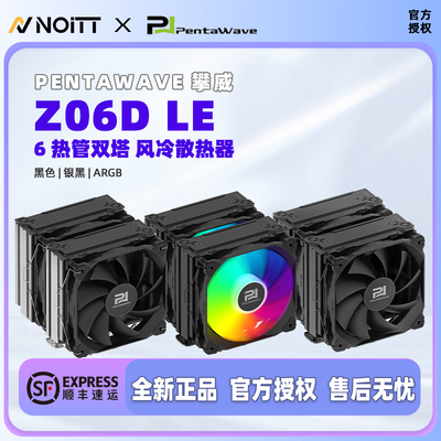 攀威Z06DLE双塔6热管风冷散热