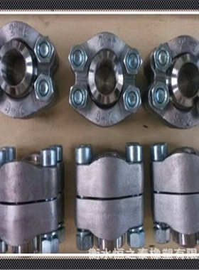 液压过度接头 SAE法兰夹 液压法兰 固定 对开法兰夹 轻型重型FLFS