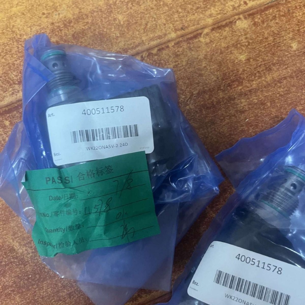 现货供应瑞士布赫BUCHER插装阀WS32GNA5-24VDC