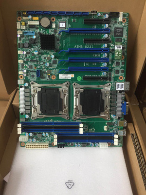 研华服务器主板ASMB-823-00A1E双路LGA 2011-R3 E5-2600 V3/V4