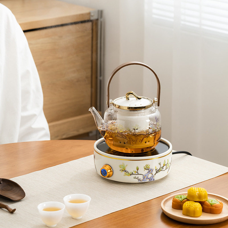 喜上眉梢电陶炉蒸煮茶壶围炉煮茶炉耐热玻璃烧水壶小型家用煮茶器,模玩/动漫/周边/娃圈三坑/桌游,文化/体育周边,淘宝优惠券,粉丝福利购,淘宝优惠卷