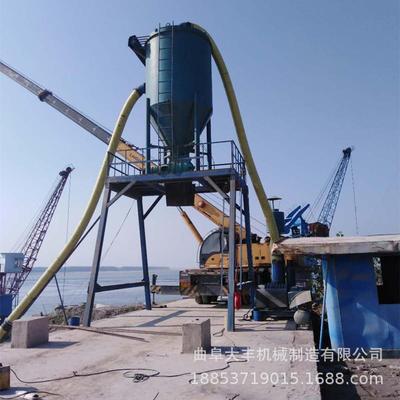 风力输送矿石粉剂装车上料机码头船运散料无车吸料机粉煤灰倒车机