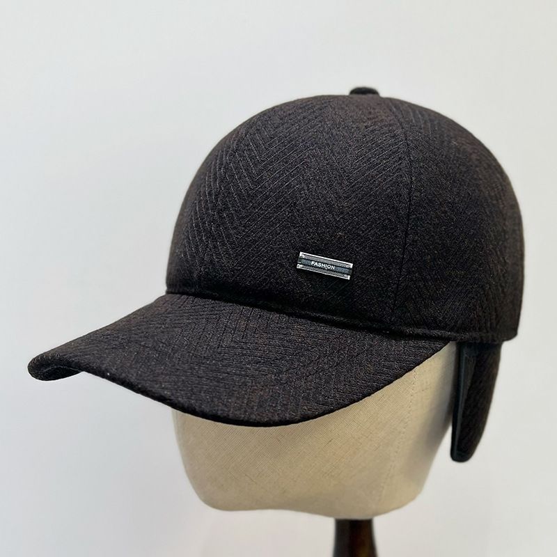 帽子男士冬季中老年人爸保