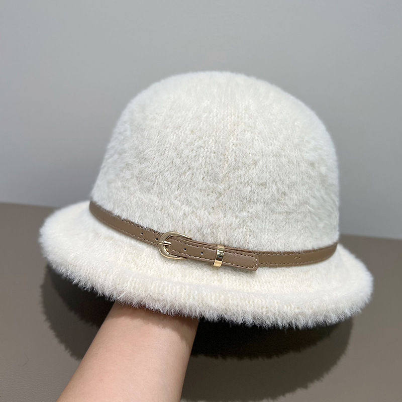水貂绒渔夫帽女秋冬季网红设计师显脸小毛绒皮标盆帽加厚保暖帽,服饰配件/皮带/帽子/围巾,帽子,淘宝优惠券,粉丝福利购,淘宝优惠卷