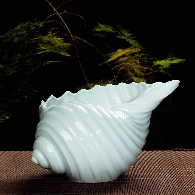 个性青瓷水仙花盆陶瓷绿植花盆铜钱草睡莲碗莲无孔水培盆多肉植物